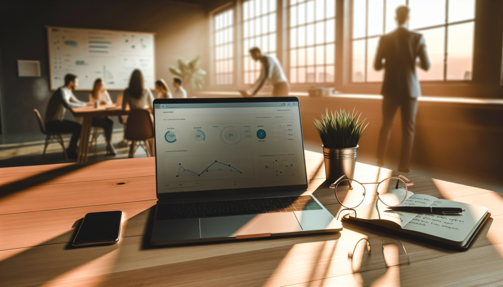 Espace de travail moderne illustrant comment attirer de nouveaux clients avec stratégie digitale et ambiance professionnelle